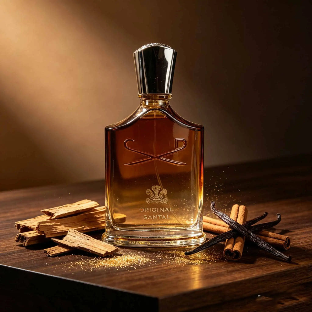 Creed Original Santal Unisex Perfume, Long‑Lasting Rich Sandalwood Wood Scent, For Men & Women, Perfect for Business & Daily Wear.