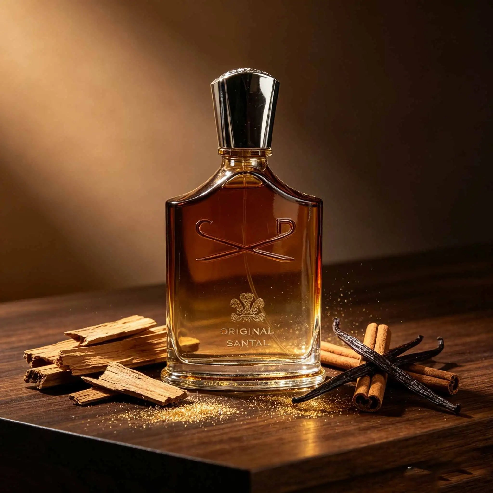 Creed Original Santal Unisex Perfume, Long‑Lasting Rich Sandalwood Wood Scent, For Men & Women, Perfect for Business & Daily Wear.