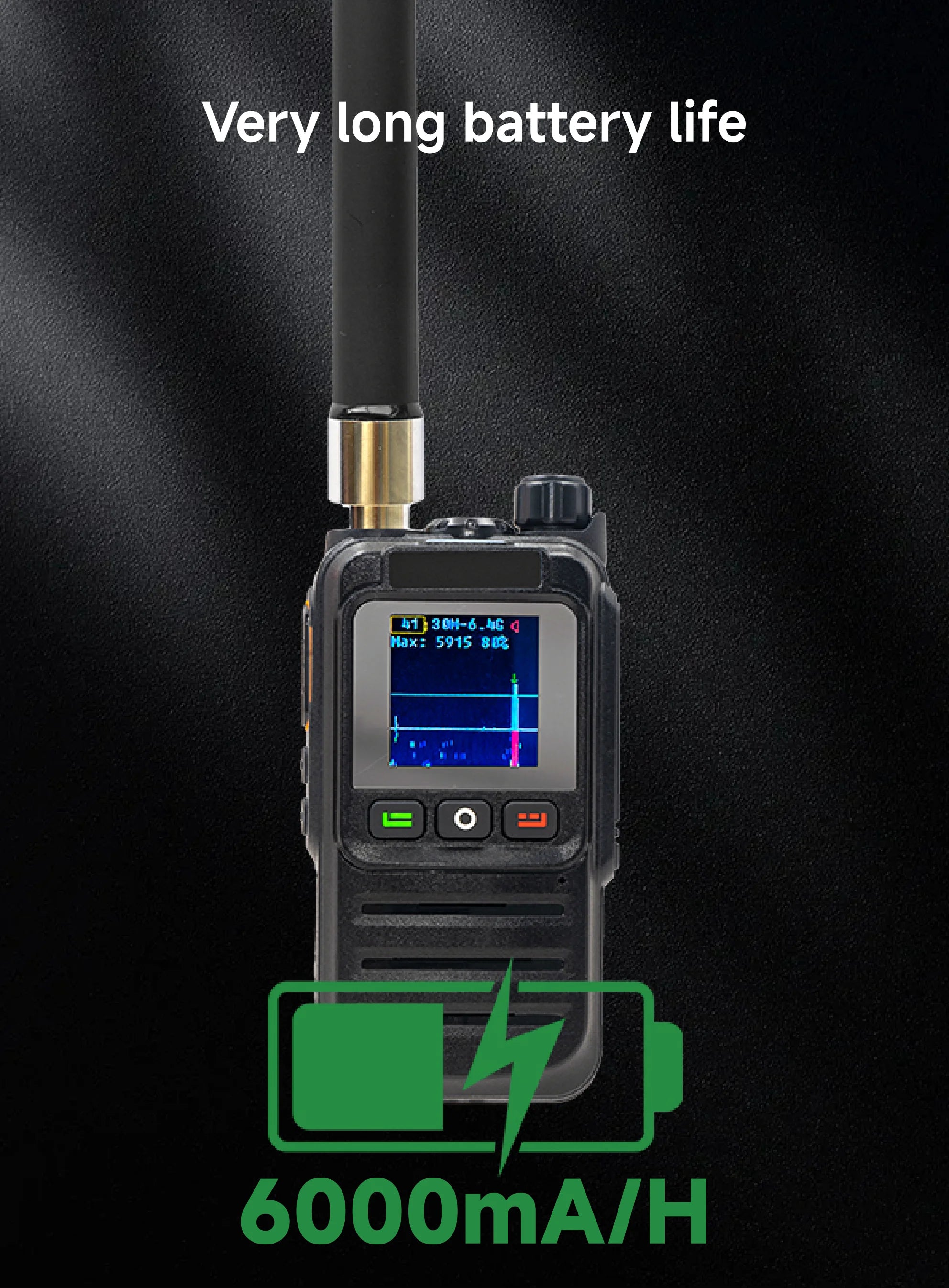 Portable Handheld Mobile Anti-Drone System Remote Control Drone Detection for Security & Protection