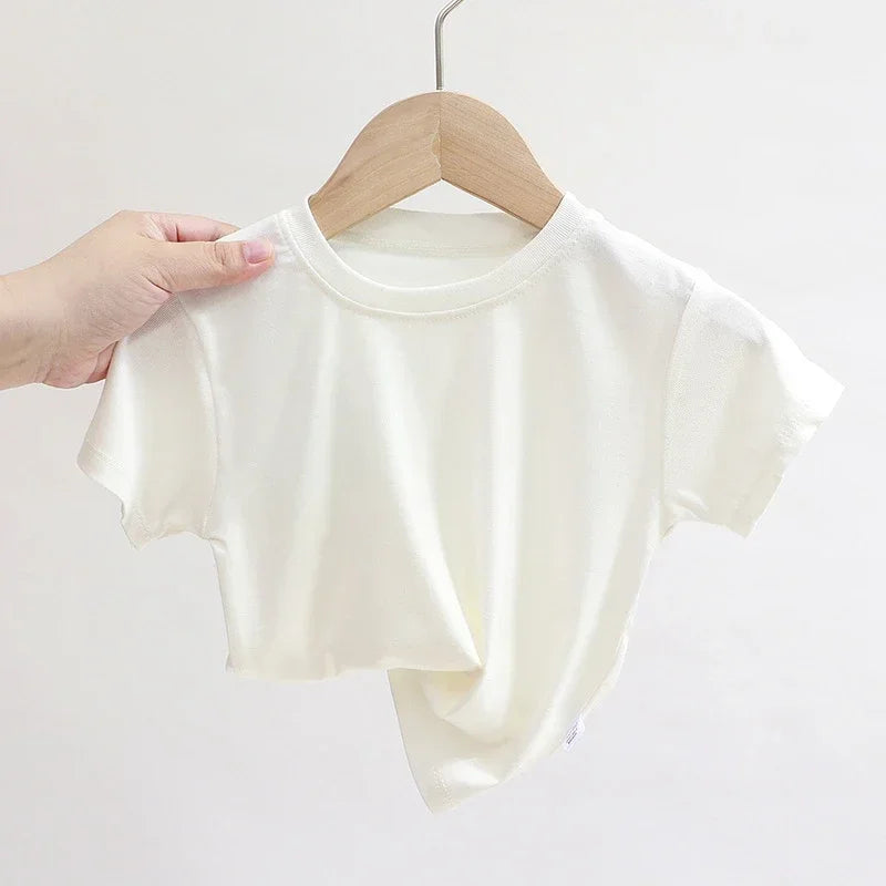 Kids’ Short-Sleeve Cotton-Blend T-Shirt