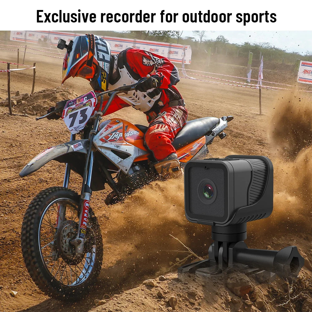 1080P HD Mini Action Camera Portable WiFi Hotspot Mini DV Camera, Waterproof Outdoor Sports Camera, Motorcycle Driving Recorder