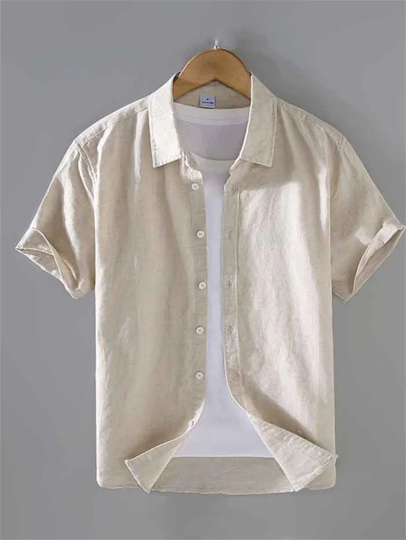 2025 denim shirt men's retro short sleeved shirt ethnic shirt animal cat 3D printed casual shirt men's clothing