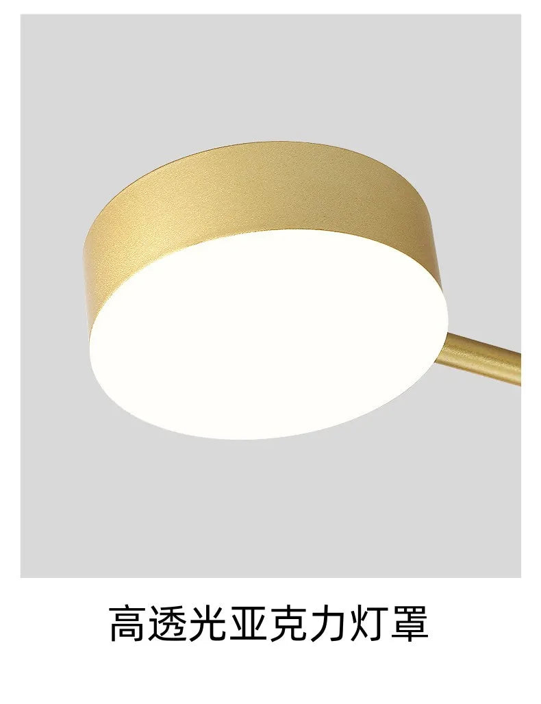 Nordic LED Ceiling Indoor Lighting Home Lamps Living Room Dining Bedroom Cloakroom Decoration Chandelier Lights Modern Wall Lamp
