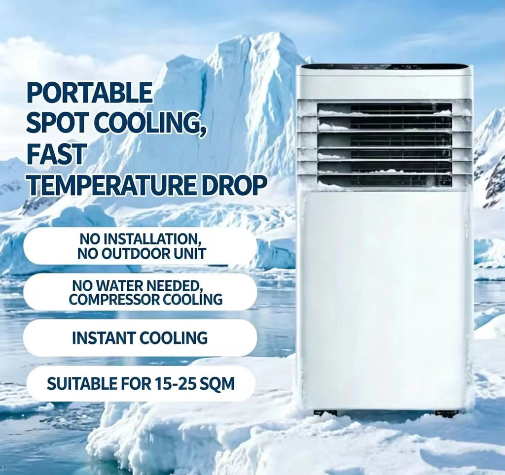 Portable Air Conditioners 12000 Btu 3 in 1 Portable Cooling AC with Dehumidifier Floor Air Conditioner for Home