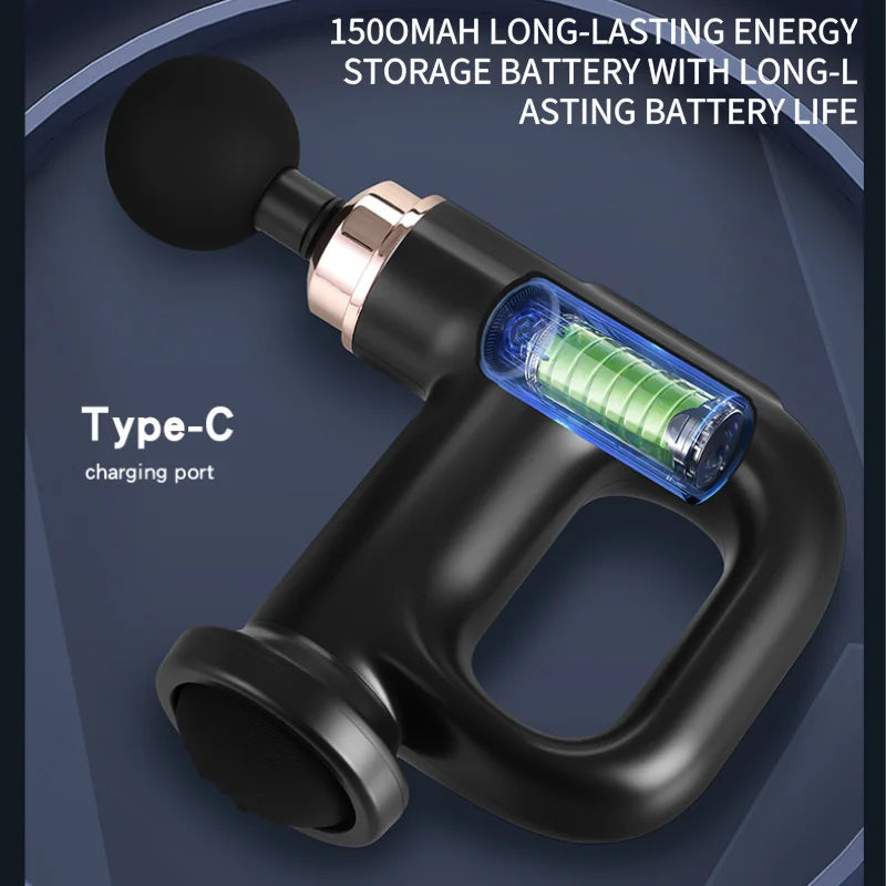 Multi-functional Fitness Massager Gun Abdominal Waist Leg Shaker Machine Fat Pusher for Body Muscle Relaxation Fascia Gun
