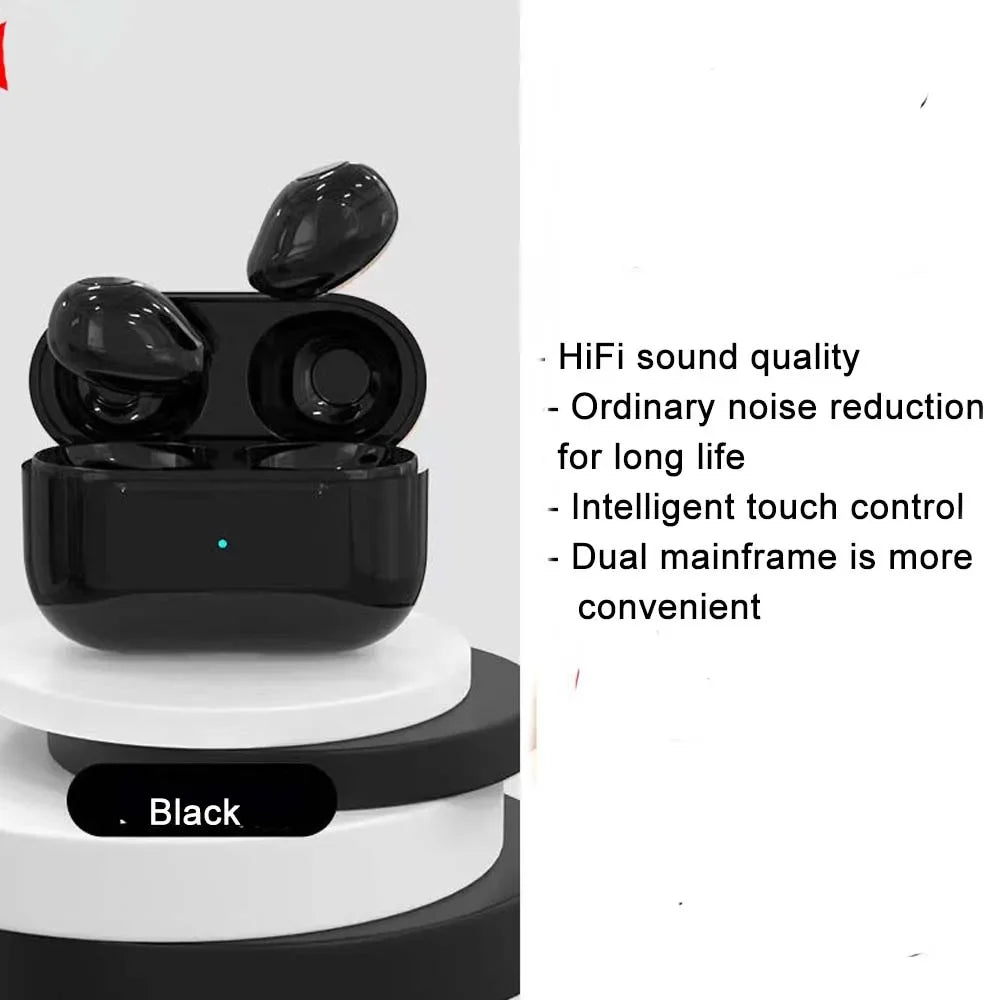 Mini Auriculares Bluetooth Invisible Earphone Sleeping Headset Wireless Sleep Earbud Noise Reduction With Mic Charging Box
