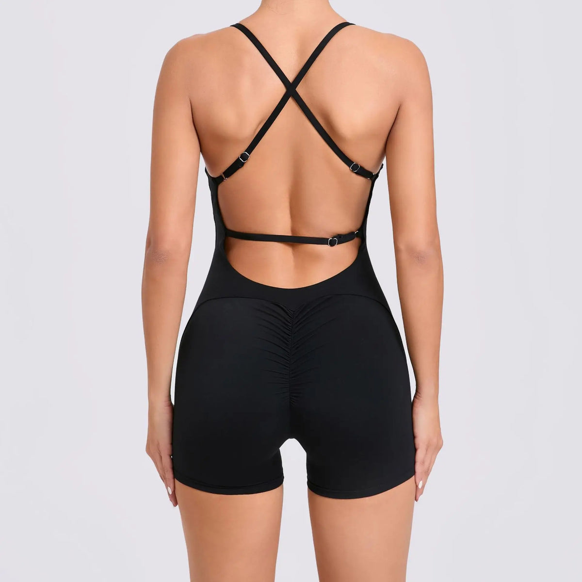 Cloud Rise Yoga SEXY Sports Jumpsuit Women Gym Fitness Playsuit Training Rompers Female Workout Bodysuits Lady Backless Overalls
