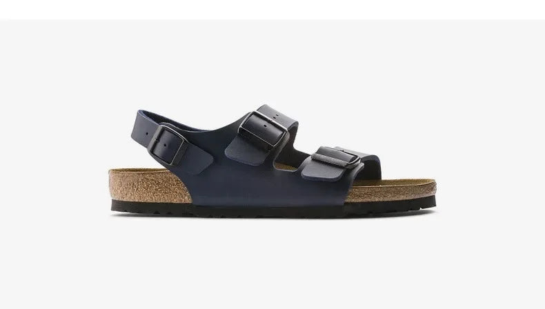 Man’s Fashion Casual Cork Sandal Breathable Comfort Summer Flip-Flops Couple Slippers Beach Muller Outdoor Anti Slip Shoes Youth