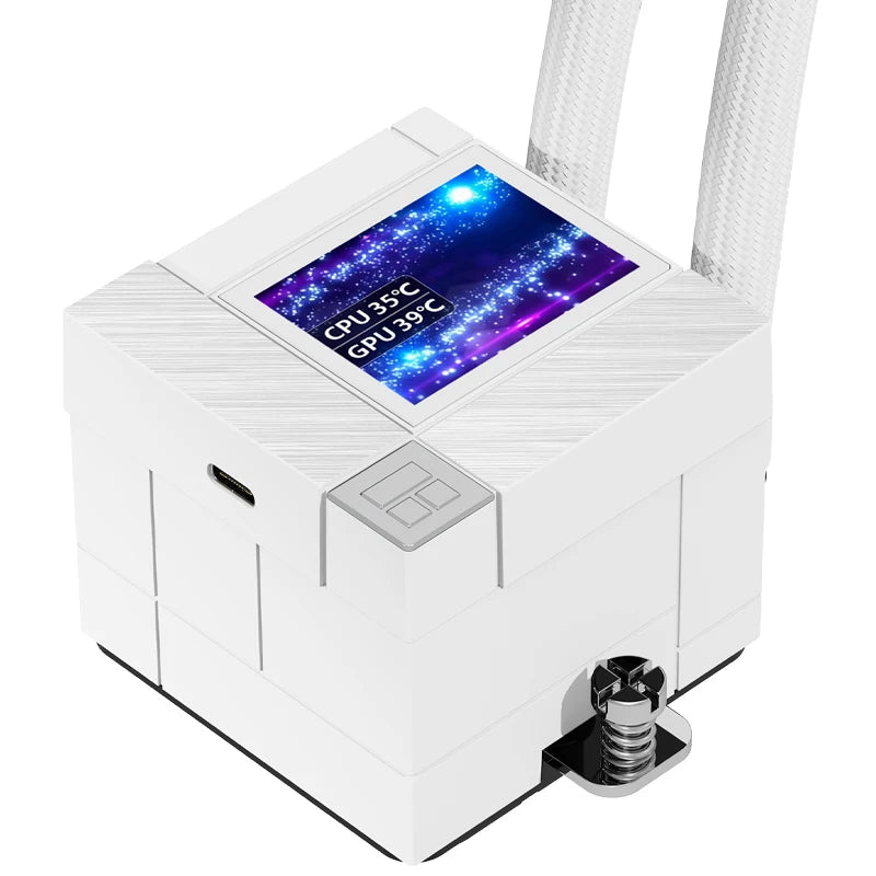 Thermalright CORE MATRIX 240 VISION 240MM All-in-one CPU Liquid Cooler 2” 320*240 resolution IPS LCD support LGA 1851 AMD AM5