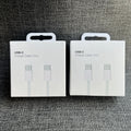 Original PD 60W USB C Fast Charger Cable For iPhone 15 Pro Max 15 Pro 15 Puls USB-C Weaving Charging Data Line Accessories