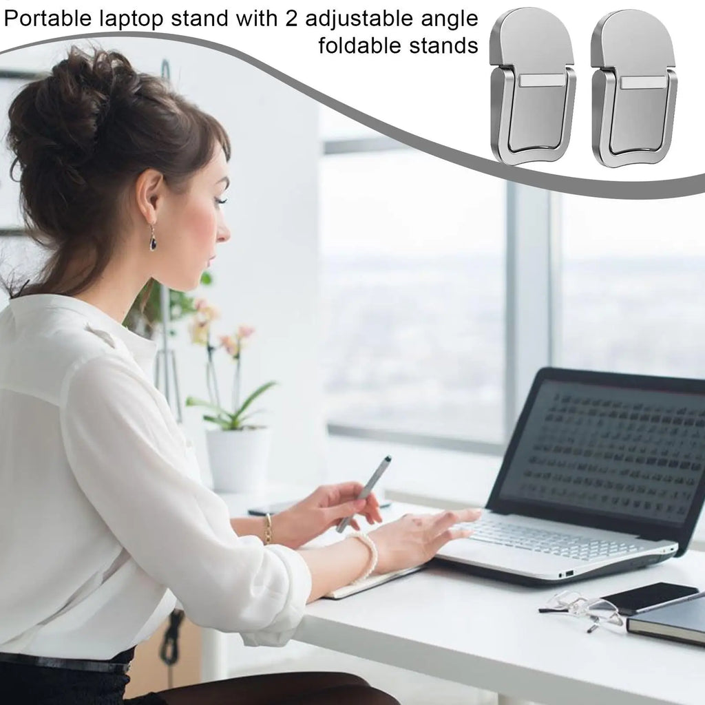Computer Stand for Laptop Cooling Laptop Stands for Desk Laptop Holder Lightweight Desk Laptop Stand Folding Laptop Stand for