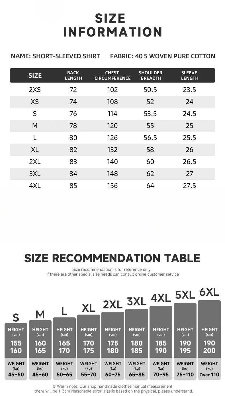 Retro Tattoo Ocean 100% Cotton Shirt Punk Men's Hawaiian Shirt Summer Short Sleeve Button Down Casual Shirt Tropical Pocket Tops