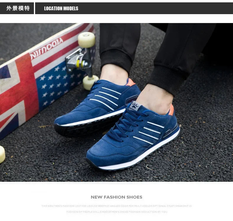 Brand Casual Sneakers Male Cemented Shoes Autumn Light Walking Shoes for Men Lace-up Spring Daily Shoes Chunky Walking Shoe 45