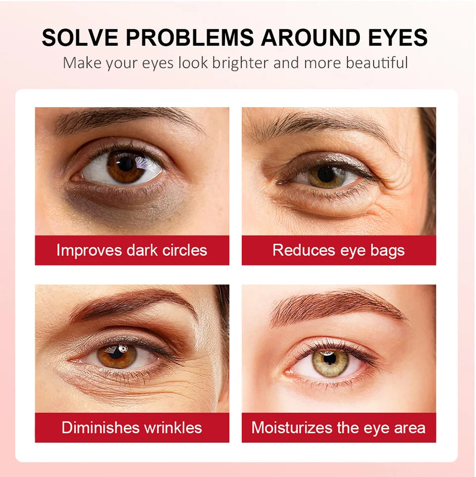 Anti-Wrinkle Eye Cream Stick Retinol Remove Eye Bags Dark Circles Anti Aging Lifting Whitening Moisturizing Brighten Eye Primer