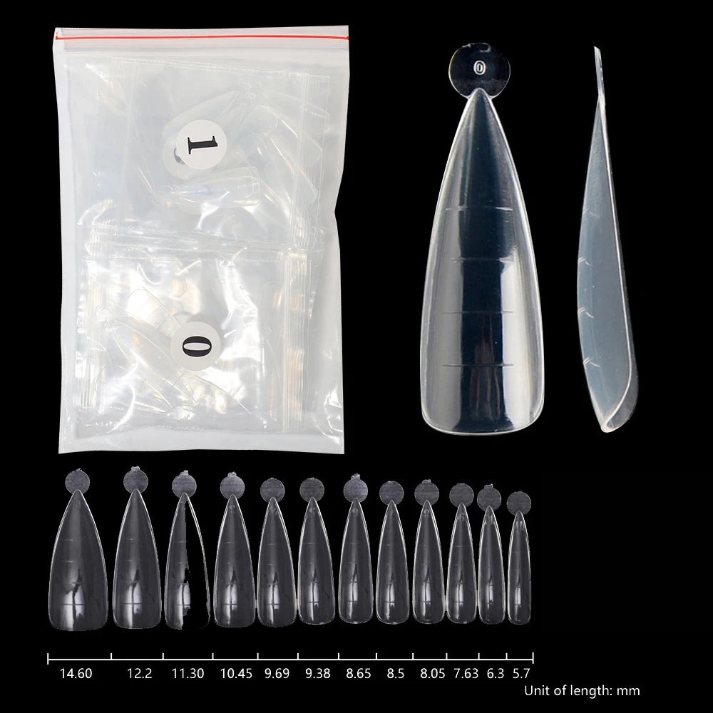 BNG Top Forms for Nails Dual Forms Nails Forms for Extension Full Cover Quick Building Gel Mold Tips Poly Nail Gel Mold