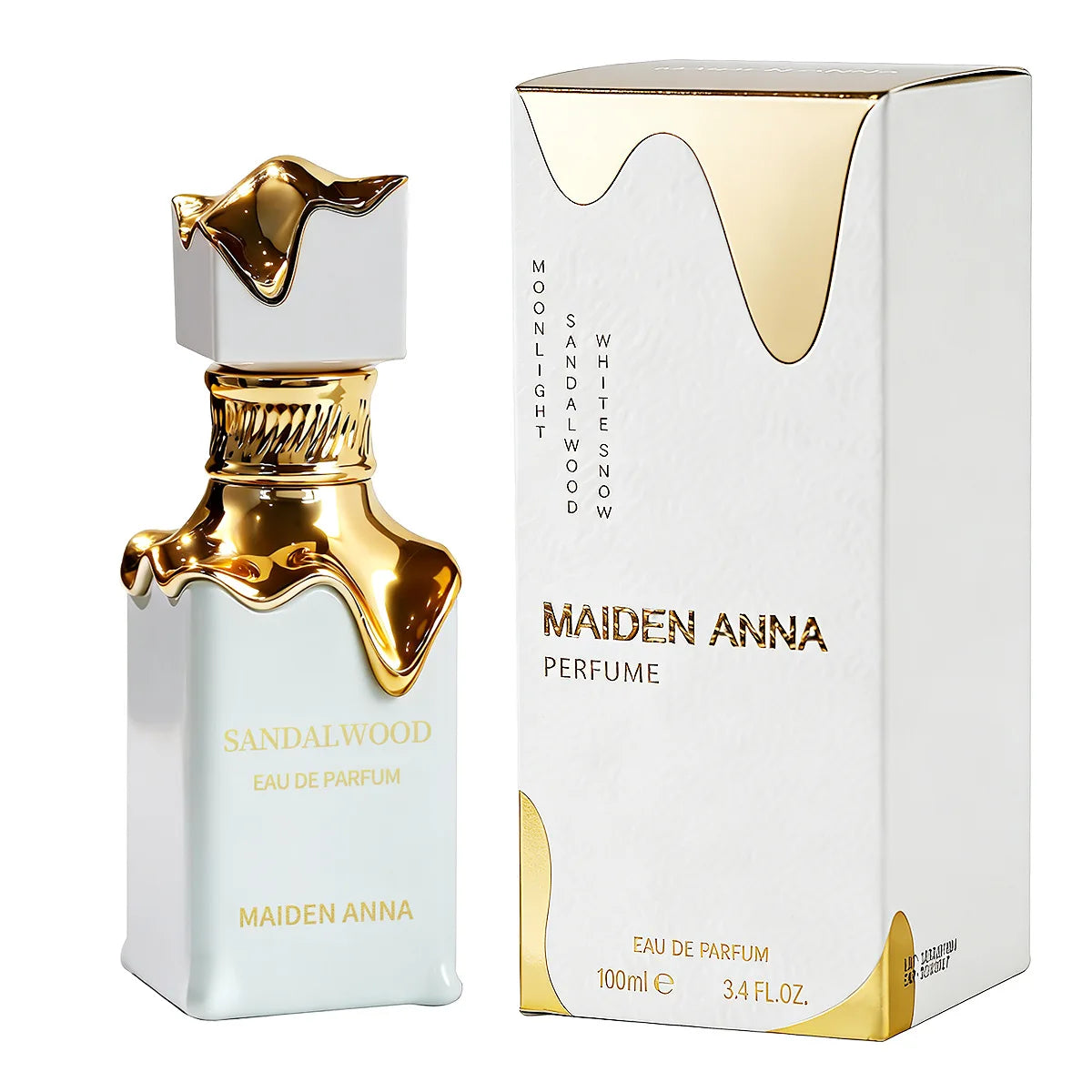Arabian Perfume Natural Eau De Parfum 100ML Maiden Anna Sandalwood False Body Fragrance Woodsy Fragrance Perfume