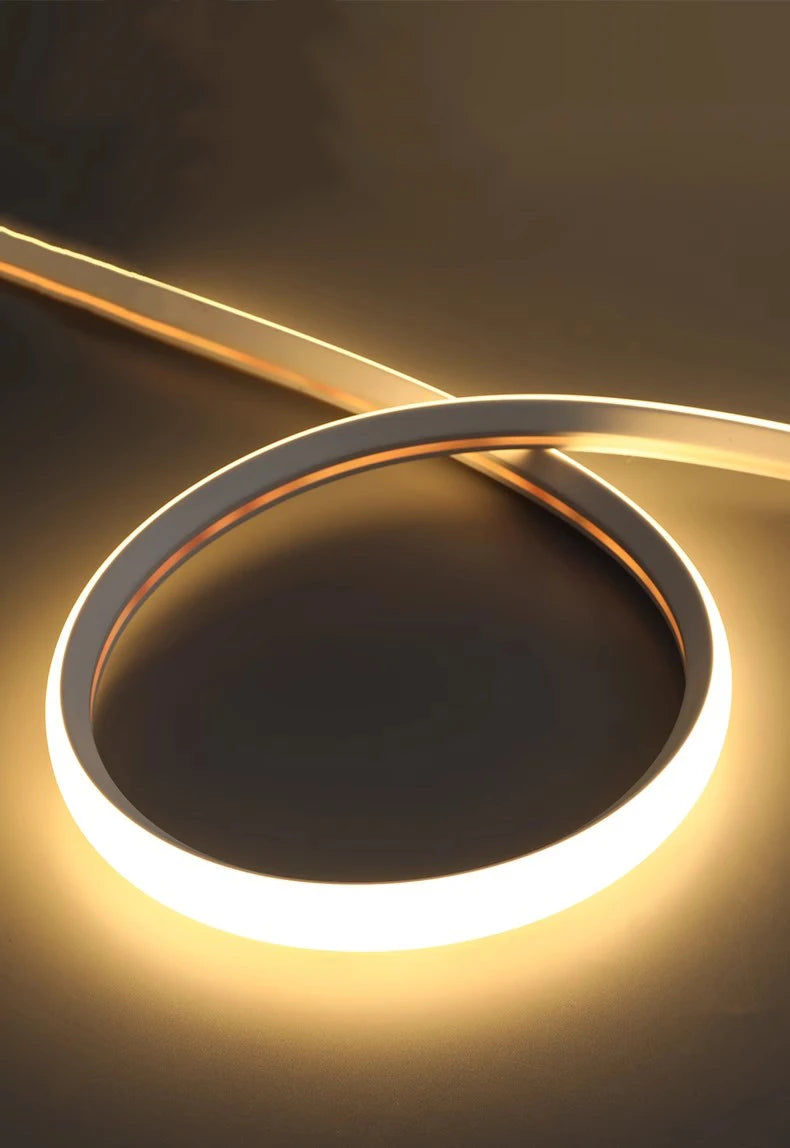 Led Neon Strip Rope Tube Waterproof Flexible Silicone Tape Diffuser for Ws2812 5050 Strip Light Home Atmosphere Decor Lighting