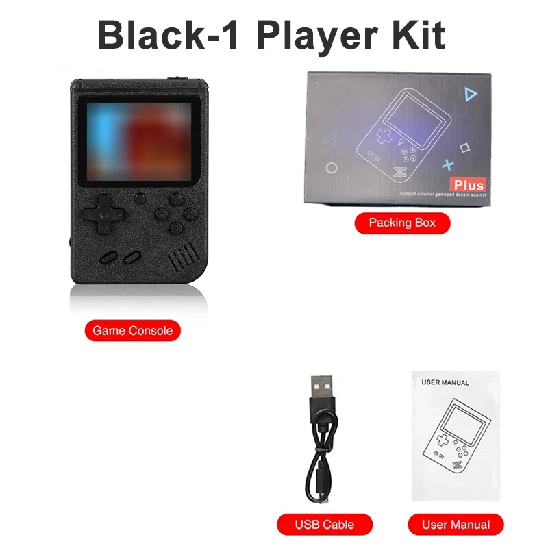 NEW Portable Retro Mini Video Game Console 8-Bit Handheld Game Player Built-in 400 games AV Out Game Console Gameboy videojuego