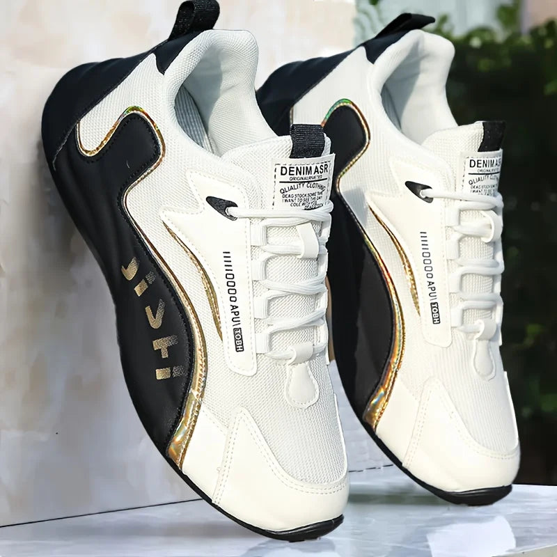 Pair Breathable Men's Training Shoes with Height Increase, Lace-up, Comfortable, Lightweight,