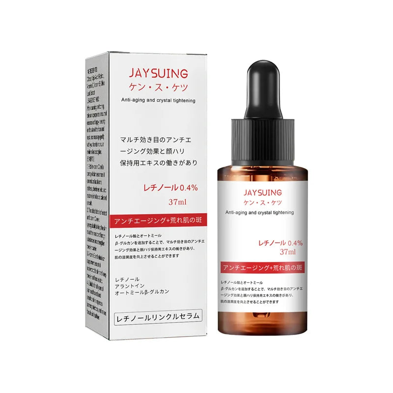Retinol Anti-Wrinkle Face Serum Anti-Aging Lifting Firming Fade Fine Lines Improve Skin Dullness Moisturizing Care Beauty Health
