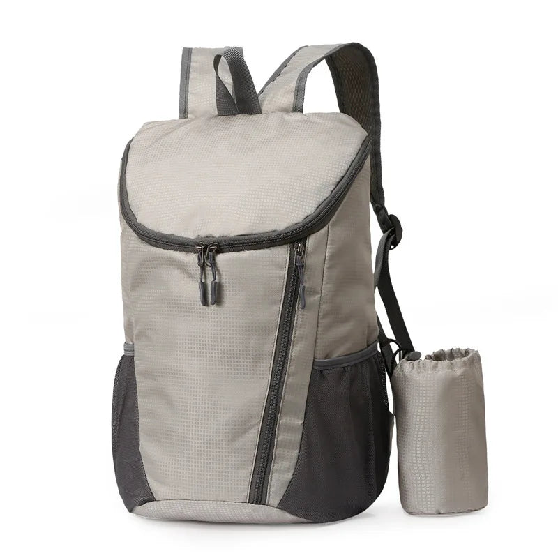 Large Capacity Sport Mountaineering Backpack - Lightweight Foldable Waterproof Outdoor Travel Bag for Sports