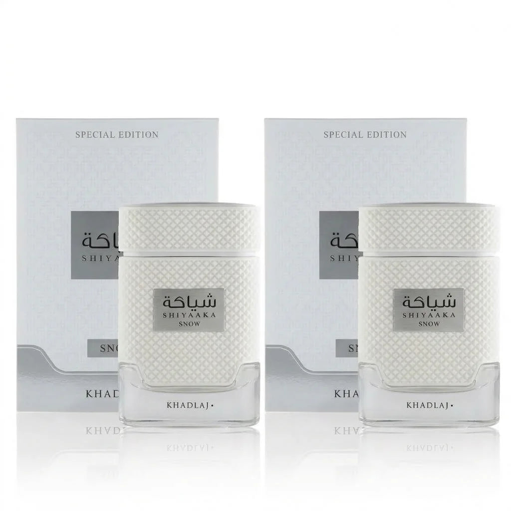 Luxury Special Edition Shiyaaka Snow Shadow Perfume Long Lasting Fragrance Arabian Eau De Parfum Spray Body Mist Unisex Scent