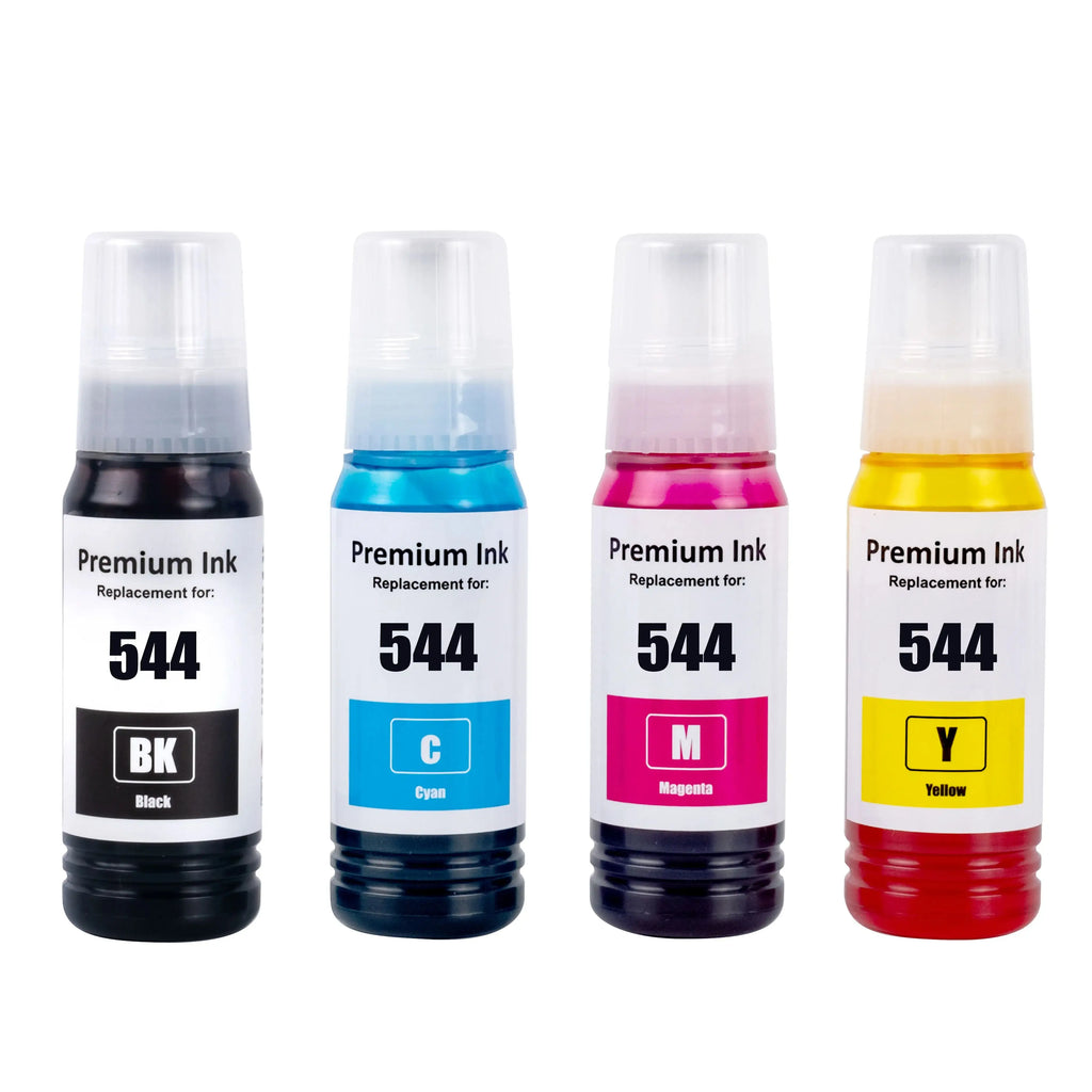 For Epson T544 544 Dye Ink 70ml Bottle Refill Ink for Epson EcoTank L3150 L3110 L3100 L3210 L3250 L1110 Inkjet Printer