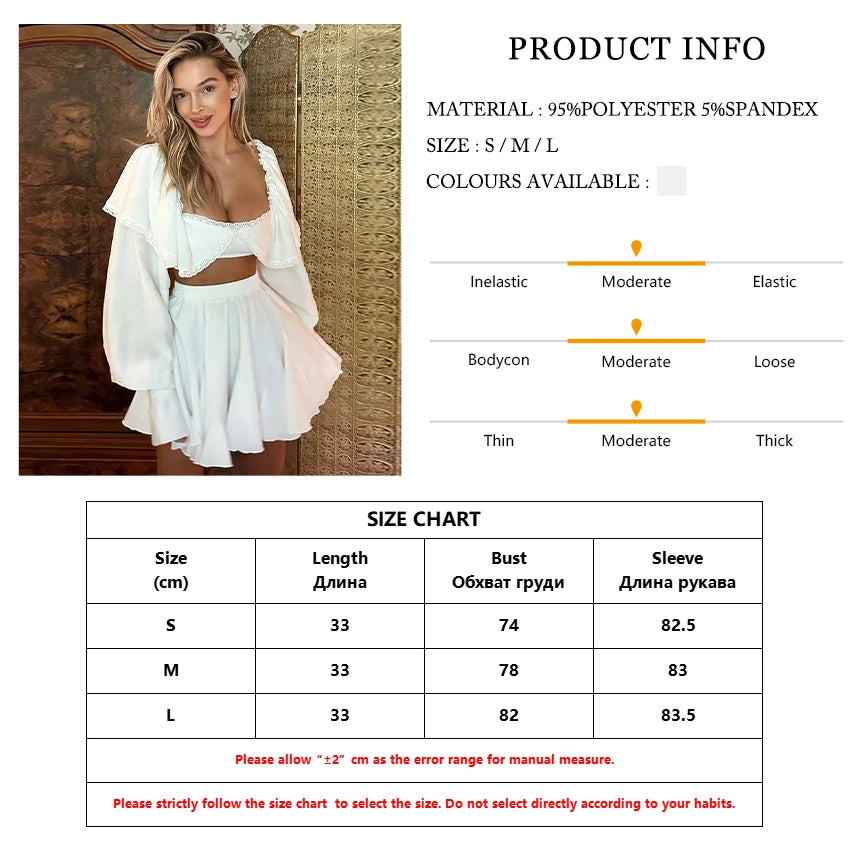 Clacive Sexy Slim White Women's Top 2025 Fashion Square Collar Long Sleeve Crop Top Elegant Classic Solid Tops Female Clothing
