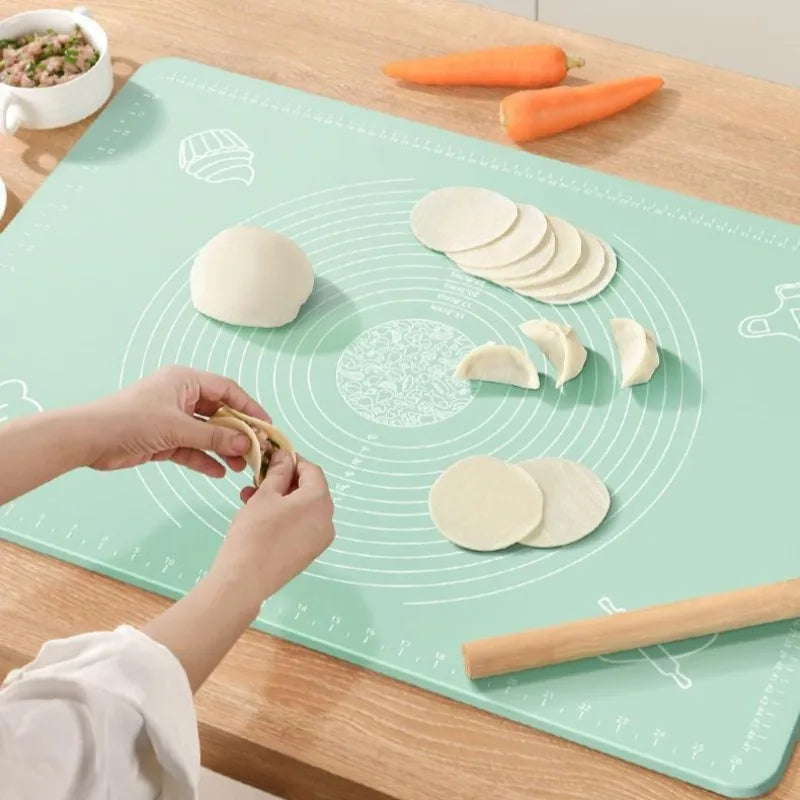 Silicone Baking Mat Pizza Dough Mat Pastry Kitchen Gadgets Cooking Tools Bakeware Kneading Accessories