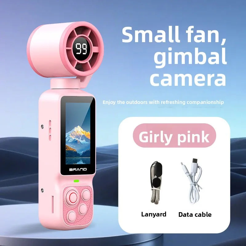 HD Handheld Sports Camera Mini Portable Video Recorder Anti Shake Action Camera for Vlog Audio Recording Students