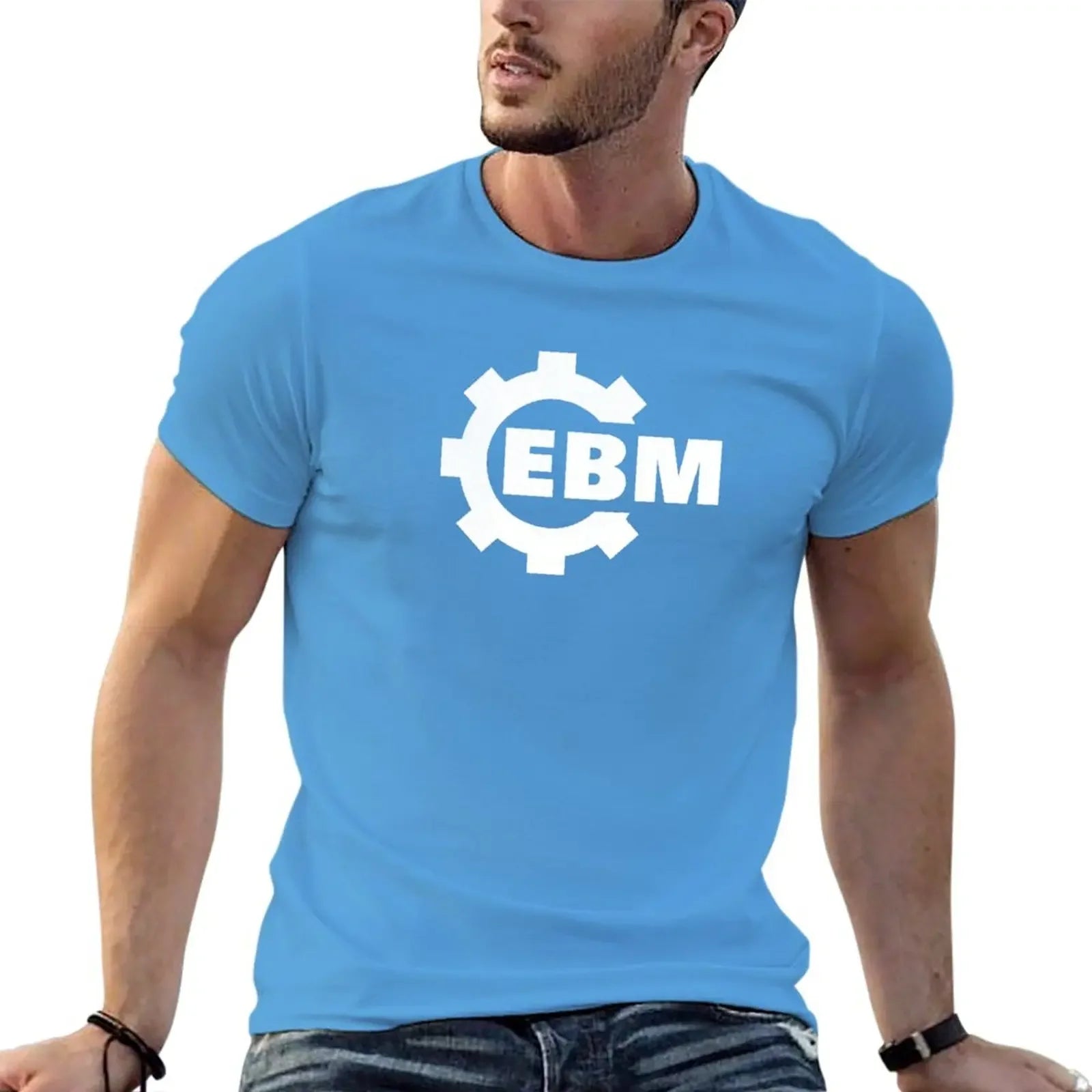 New EBM Techno Dark T-Shirt oversized t shirts graphic t shirts funny t shirts for men