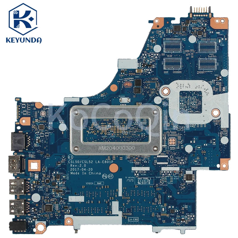 For HP 15-BS Notebook Mainboard LA-E791P LA-E801P LA-E802P Placa 924757-601 924750-001 i3i5i7 6/7/8th Laptop Motherboard Tested