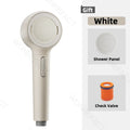 Shower Head 2 Modes High Pressure Shower Heads With Handheld Detachable Filtered Showerhead Bathroom Accessories