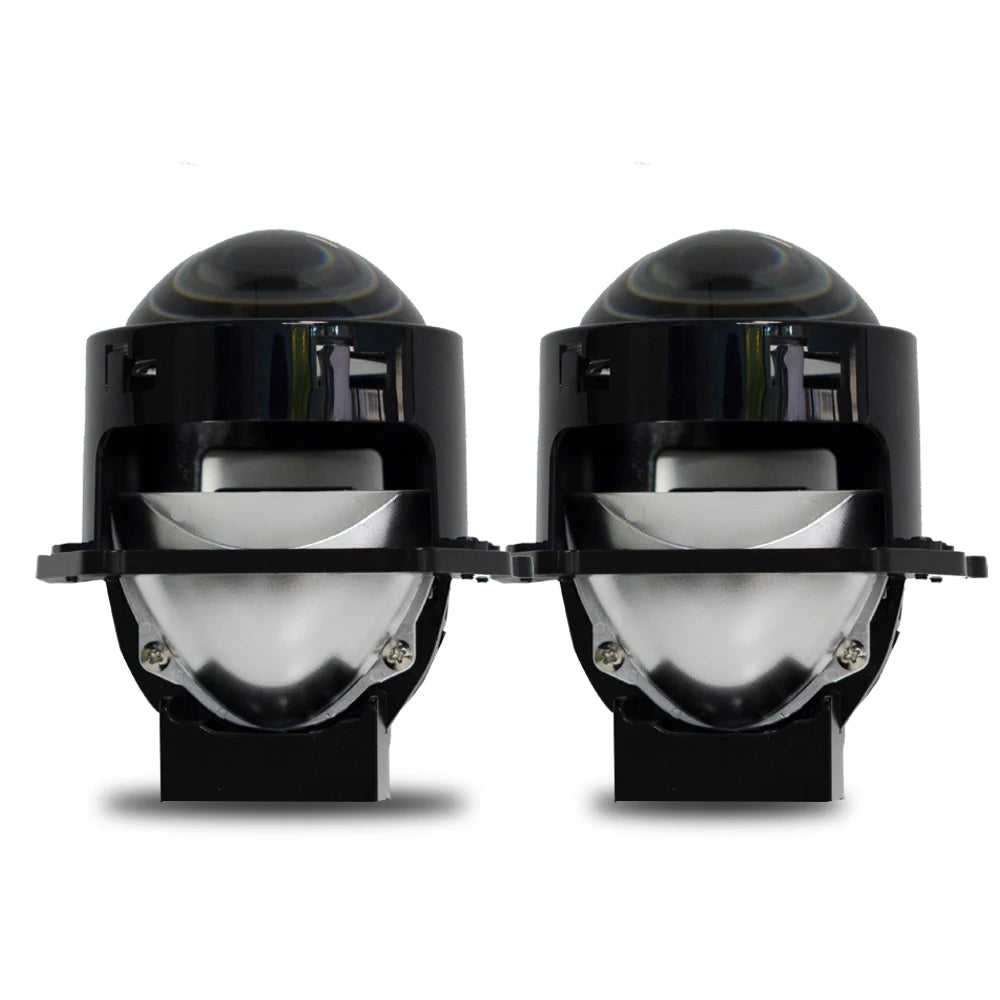 YHKOMS 3 Inch Bi LED Projector Headlights Lenses for Hella LED Lights Projector H4 H11 9005 120W Diode Headlamp Car Accessories