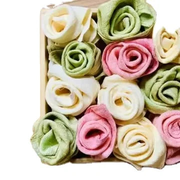 Hot Price Multi-Purpose Beige 30x30cm Silk Hand Towel Sustainable and Anti-Bacteria From Vietnamese Supplier