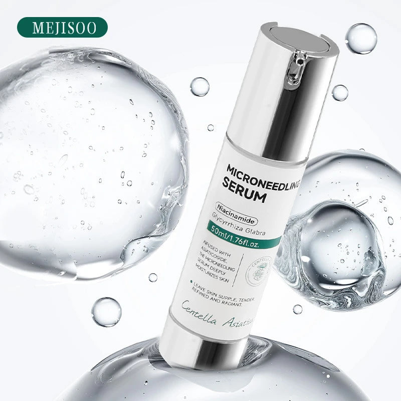 Niacinamide Centella Asiatica Microneedle Essence, Repair Skin Barrier Moisturizer Nourish For All Skin Types Korean Skincare