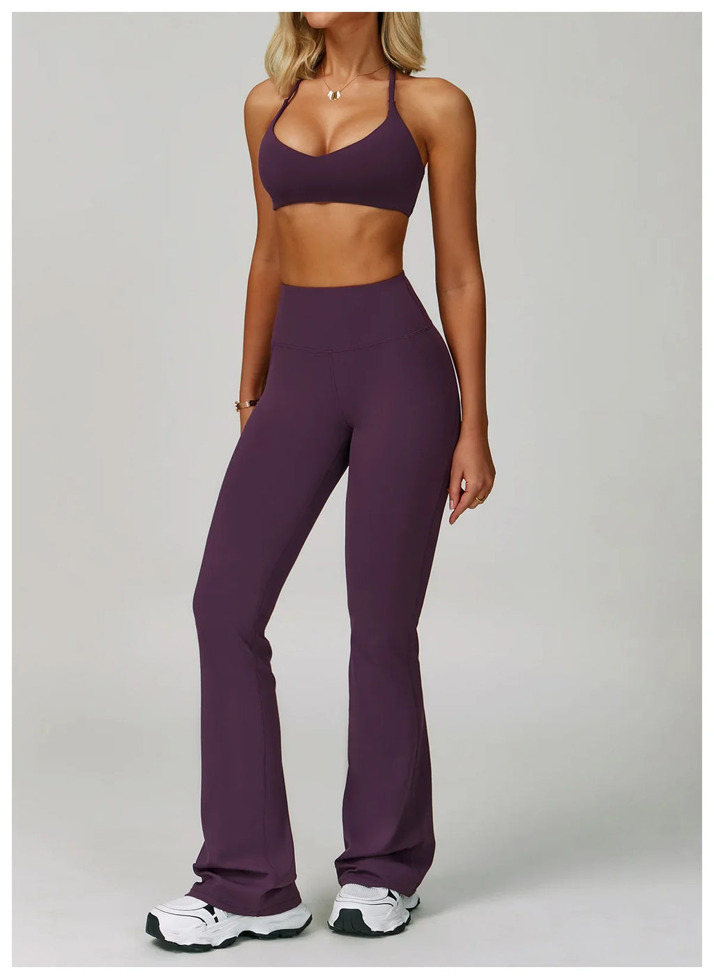 2Pcs Sets Women's Tracksuit Fitness Clothes Yoga Sets Sportswear Workout Bra High Waist Leggings Set Gym Clothing Sports Suits