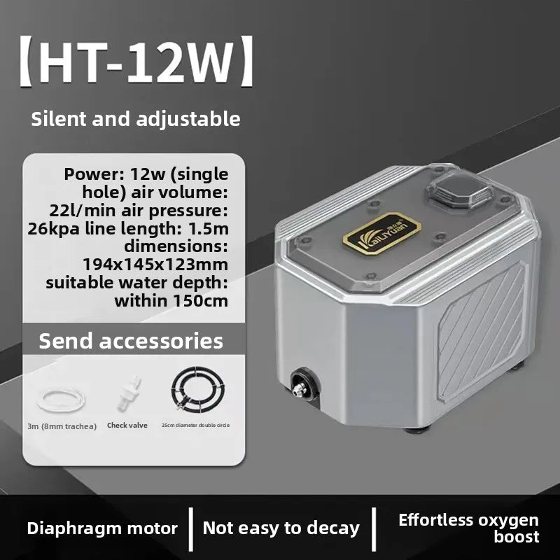 Oxygen pump fish tank special silent aerator oxygenation high-power fish farming household outdoor fish pond