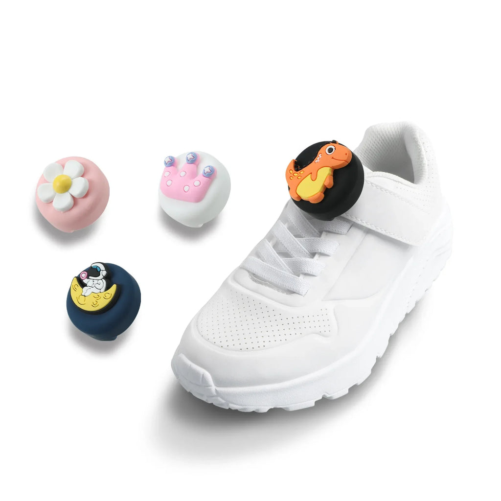 Kids Shoelace AirTag Holder Case,Waterproof Silicone GPS Tracker Accessories for Toddler Children's Shoes & Straps
