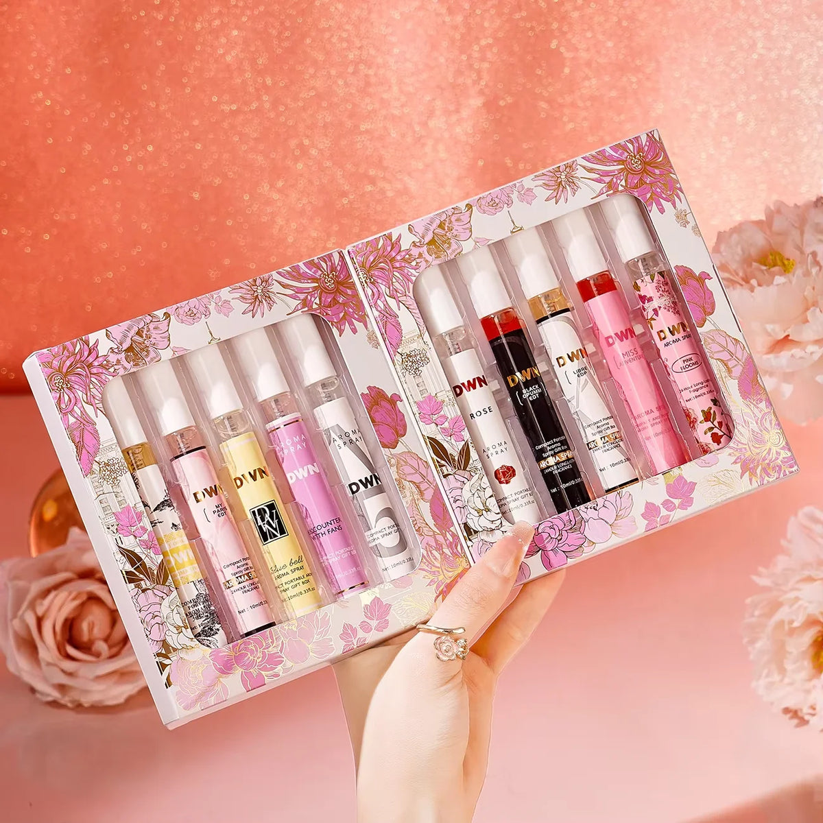 5/10 Piece Brazilian Inspired Summer Fragrance Gift Set Tropical Beach Vacation Long Lasting Body Spray And Oil Mist Gifts