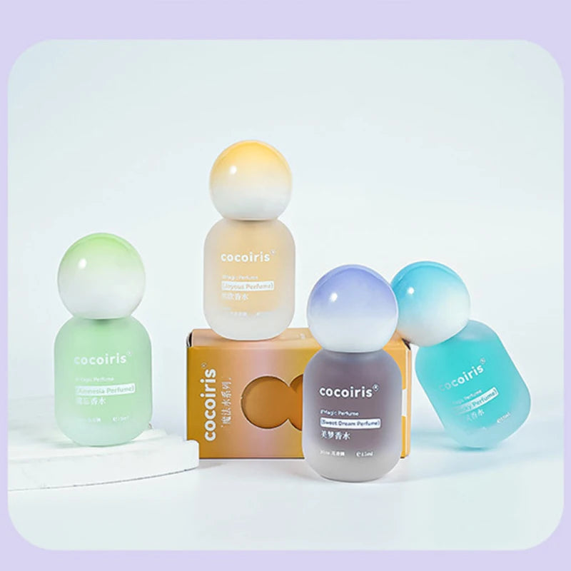 Popular Magic Perfume Series Fresh Fruity Floral Fragrance Lasting Scent Russia South Korea Popular Round Head Exquisite Perfume