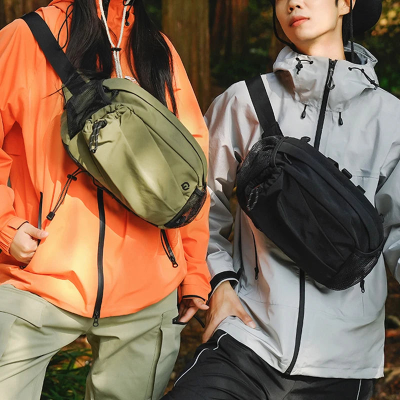 New Unisex Backpack Summer Outdoor Travel Waist Bag Multifunctional Lightweight Sports Cycling Chest Bag for Men and Women