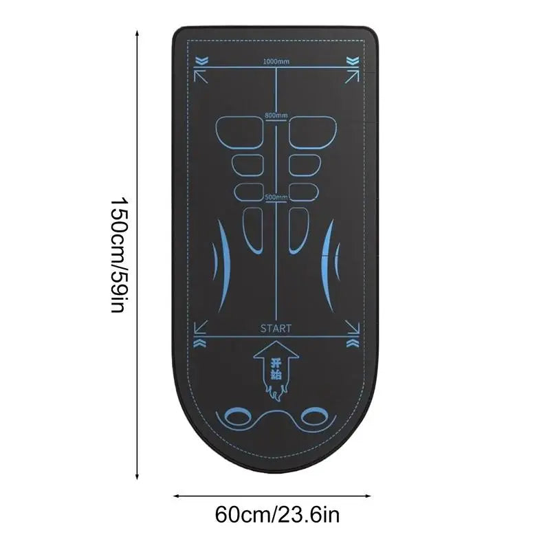 Abdominal Knee Mat Non-Slip Knee Mat Ab Roller Abdominal Exercise Mat 7mm Thick Floor Pad Sound Insulation Knee Pad for Gym