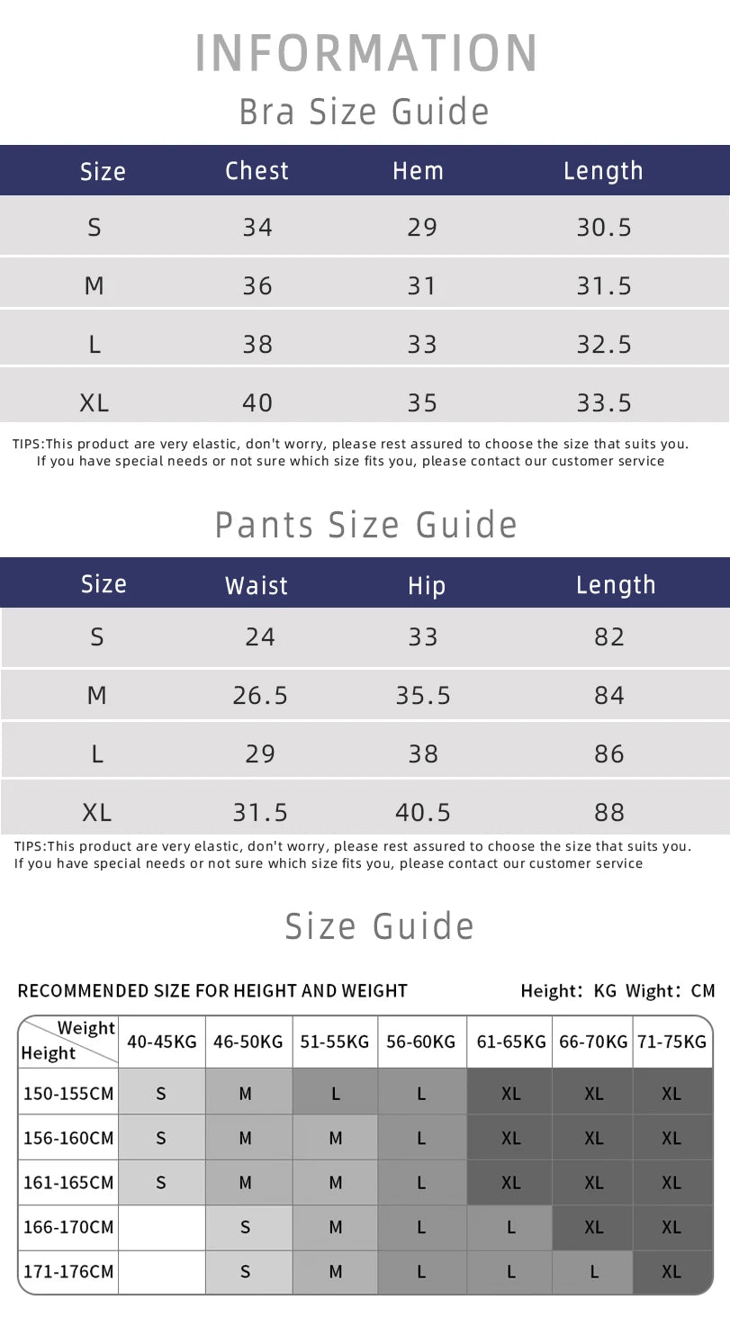 2 Piece Yoga Clothes Women's Tracksuit Athletic Wear Pilates Fitness Suit Gym Workout Push Up Clothes Sports Bra Leggings Suit