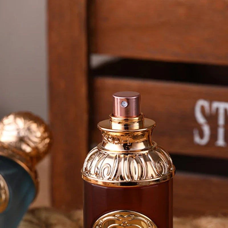 Arab Brand Men's Perfume Floral Fruity Wood Bergamot Ebony Musk Milk Fragrance Lasting Unisex Charming Neutral Eau De Toilette