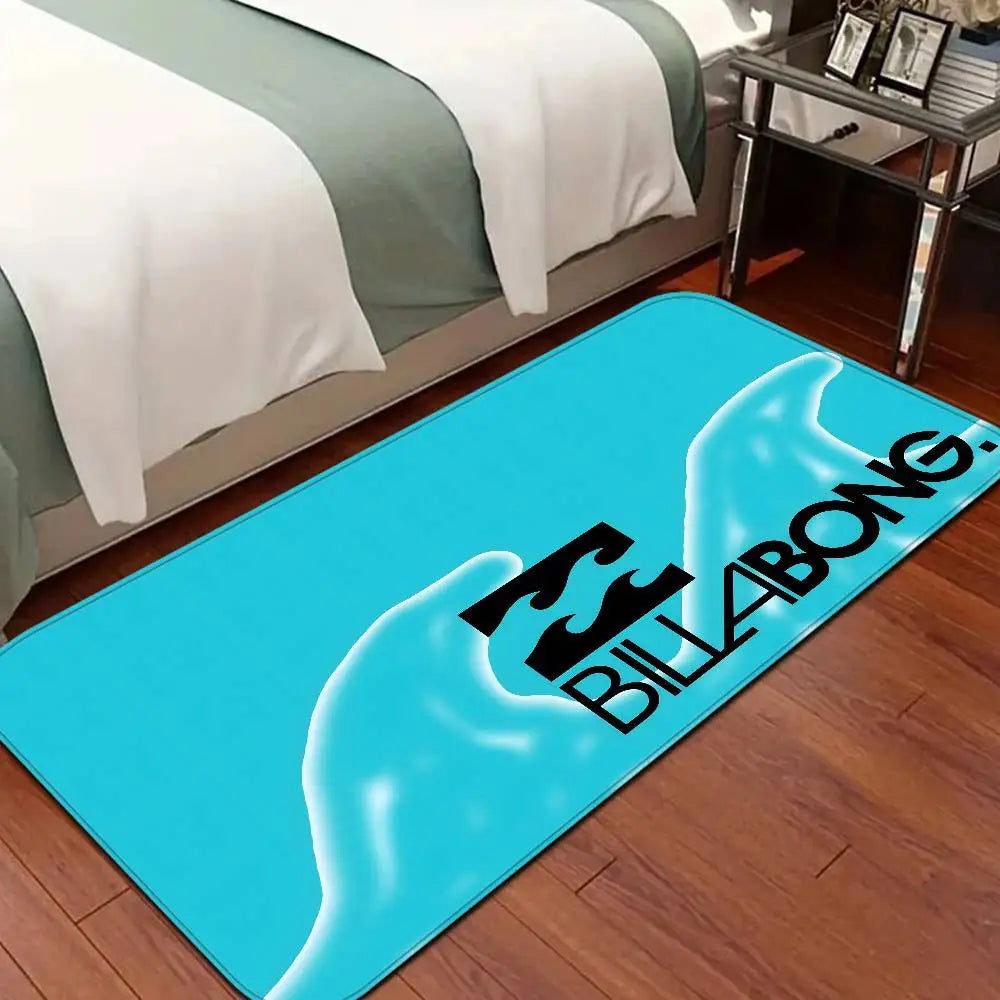 Fashion Billabongs Anime Room Mats Cheaper Anti-slip Modern Living Room Balcony Printed Modern Home Decor