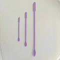 3 Mini Beauty Scrapers, Used for Cosmetics, to Scrape Out the Last Drop of Lotion or Cream from Narrow Bottles and Cans, Small Scrapers