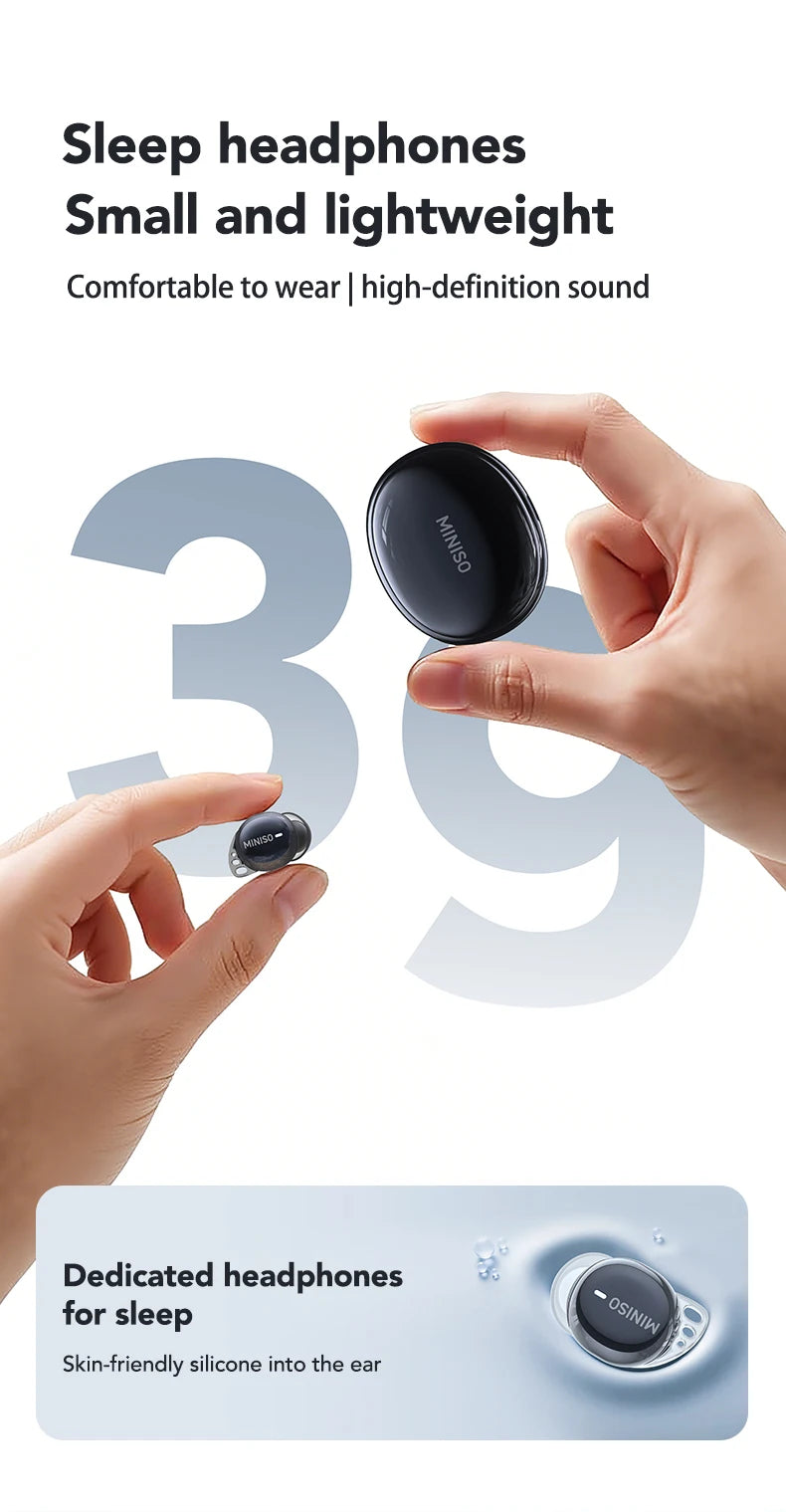 MINISO MS216 TWS Wireless Earbuds Bluetooth 6.0 Headphones AI Translator Earbuds TWS in-Ear Wireless Earphones Ultra-Light