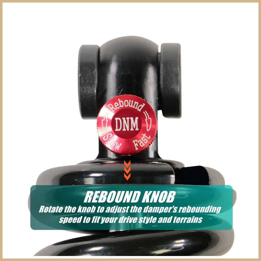 DNM 150MM 2000LBS Variable Damping Shock Absorber for TEVERUN Fighter Supreme 7260R V4 V5 Rear EMOVE Roadster Electric Scooter