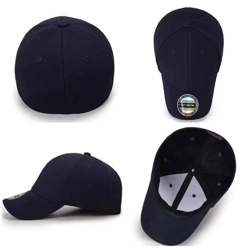 Spring summer High Quality Baseball Cap Man women Fitted Closed Full Cap Outdoor Breathable Sports Sun Trucker Hat Gorras Hombre